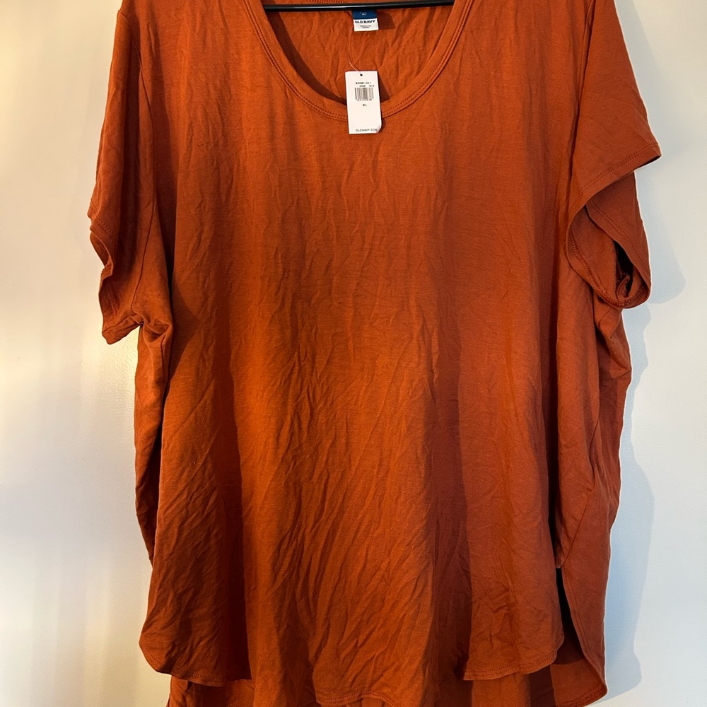 Old Navy Rust Short Sleeve Tee
